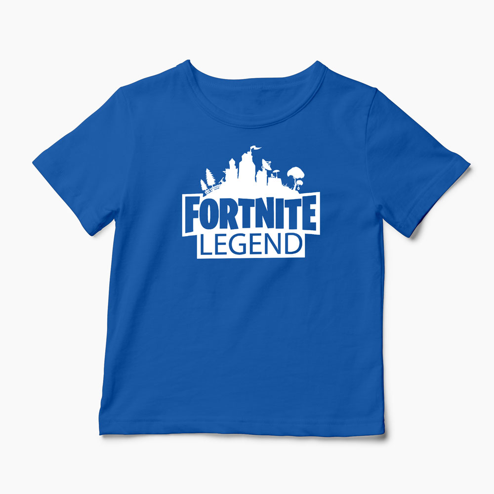 Tricou Fortnite Legend - Copii-Albastru Regal